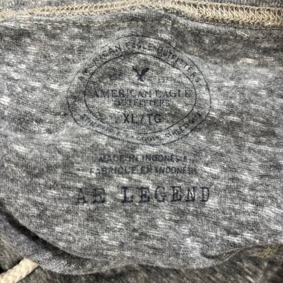 ❌ American Eagle Outfitters Men's XL Lightweight Grey Hoodie - Picture 6 of 7